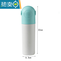 敬平旅行出差洗漱杯便携学生电动牙刷筒牙膏收纳盒套装情侣漱口刷牙杯 蓝灰1个