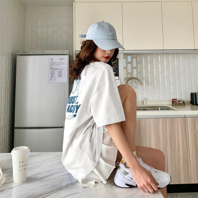 [1折价22.9元,叠加优惠券]唐狮起售短袖T恤女宽松显瘦可爱减龄百搭ins潮