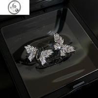 JiMi轻奢耳环女2023年新款潮ins耳钉时尚个性小众设计高级感独特耳饰