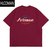 HLCOMAN@ 270g短袖T恤男2025新款夏季男生体恤衫男款