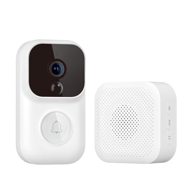 小米米家系统叮零智能安防可视门铃电子猫眼超远监控摄像头连接小爱