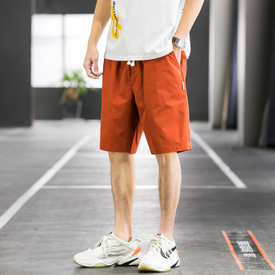 狮臣SHICHEN短裤男2021年夏季男士休闲裤潮流潮牌外穿宽松薄款五分裤休闲时尚中裤子大裤衩男装沙滩裤