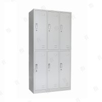 首指(SZ)文件柜/铁皮柜/六门更衣柜CX-W-044