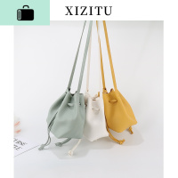 2020新款包包小清新水桶包小包女迷你夏天软皮轻便抽绳斜挎单肩包NEW LAKE女斜挎包