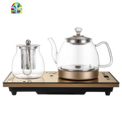 全自动底部上水电热烧水壶泡茶具电磁炉茶台专用功夫套装加水一体 FENGHOU 保温款