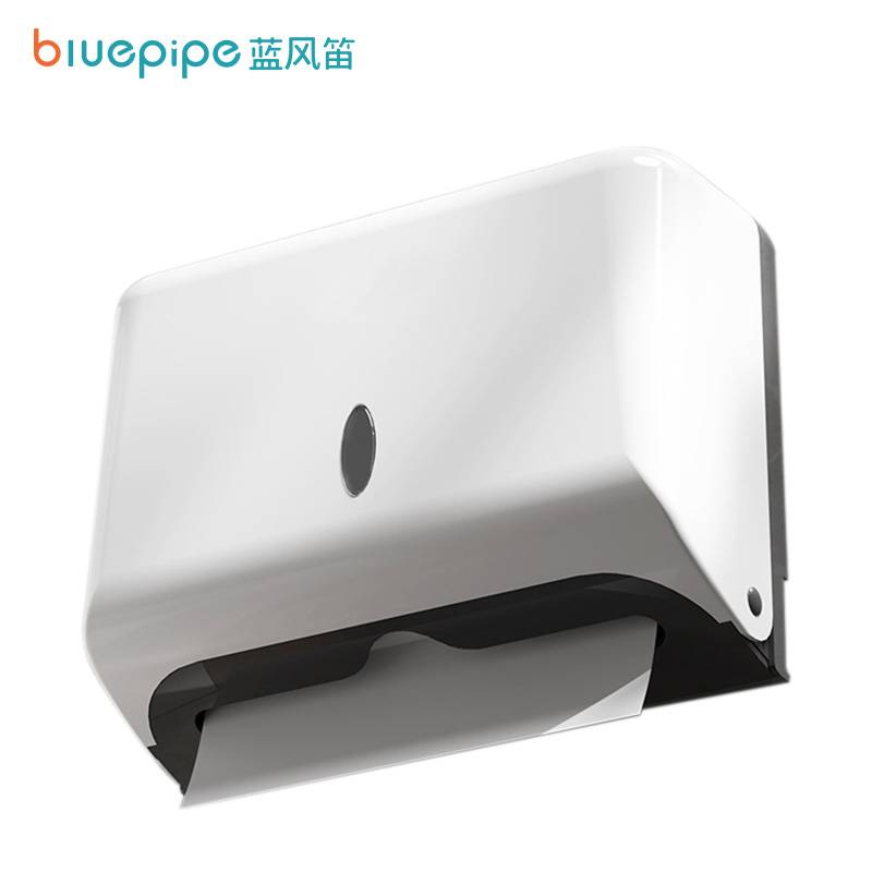 蓝风笛 抽纸盒 白色免打孔 个(白色免打孔)