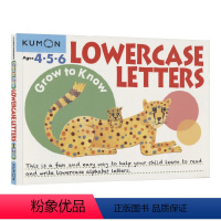 小写字母书写[4-6岁] [正版]2-9岁Kumon 公文式教育 英语数学 手工益智 My Book of Workb