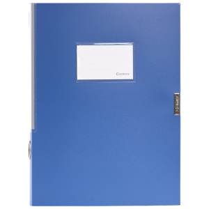 齐心 ZA0004 档案盒35mm A4 灰蓝 单个装