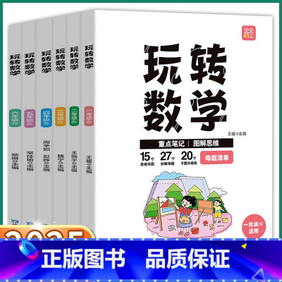 数学 小学三年级 [正版]2025新版天天向上玩转数学图解思维一年级二年级三年级四年级五年级六年级全册课外辅助练习人教版