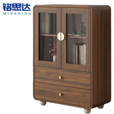 铭思达木质书柜3层80cm个