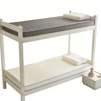 江小果 针织棉床垫床褥防滑垫立体床垫 90*200cm 床