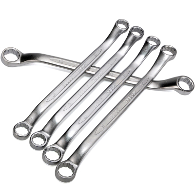 卡尔 工业级雾面双梅花扳手