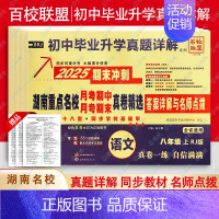 语文❤️人教版 七年级下 [正版]2025版 湖南重点名校月考期中期末冲刺真卷精选 初中7七8八年级上下册数学湘教版 初