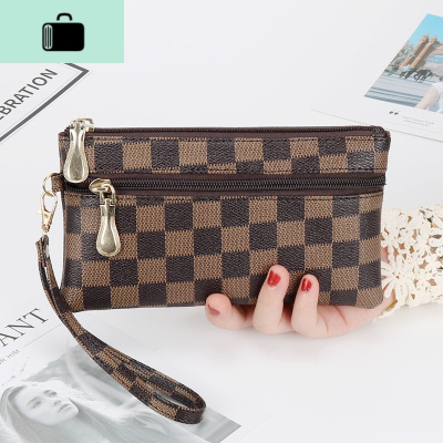 手拎包手拿包2020新款日韩时尚百搭休闲手机包女式零钱包简约小包NEWLAKE女手包