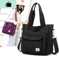 布包包女2020新款潮便大容量尼龙布手提包休闲百搭防水单肩斜挎包NEW LAKE女斜挎包