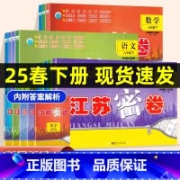 [5本]语数英物化 江苏版 九年级下 [正版]2025春新版江苏密卷七八九年级上下册语文数学英语物理化学全国译林人教苏教