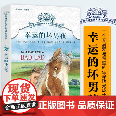 幸运的坏 孩 摆渡船当代世界 文学金奖书系 迈克 莫波格著8-12岁 读物三四五六年级小学生课外阅读书籍书目寒暑假
