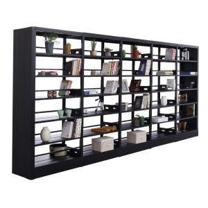 慧采云 钢制书架学校图书馆书店书籍室阅览室双面书架资料架双面一列五组