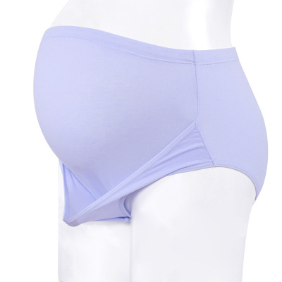 全棉大码高腰托腹孕妇内裤女士厂家可调节孕妇内衣全棉纯棉
