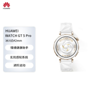 HUAWEI WATCH GT 5 Pro华为智能手表玄玑感知系统进阶运动冰川白42mm