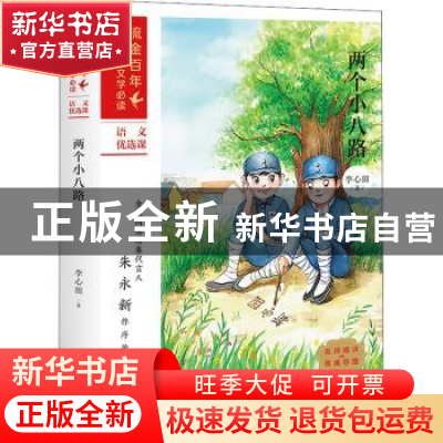 正版 两个小八路 李心田著 天地出版社 9787545560794 书籍
