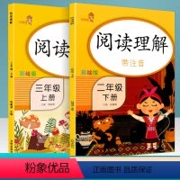 [正版]乐学熊 阅读理解 带注音 二年级下册+三年级上册 承上启下语文阅读专项强化训练同步练习册语文阅读训练测试作业本