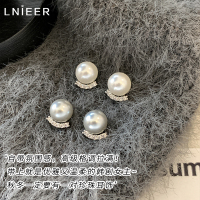 925银针微笑珍珠耳钉女轻奢高级感个性百搭耳环春夏氛围耳饰送女朋友老婆情人节七夕生日礼物