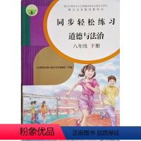 [正版]人教版道德与法治同步轻松练习八8年级下册道德八年级下册配套练习册人民教育出版社8八下册同步轻松练习