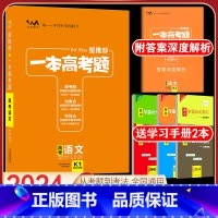 全国通用 新高考 语文 [正版]送2本2024新版一本高考题高考语文星高中高三一二三轮文理科总复习文脉教育辅导书资料考题
