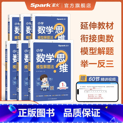 小学数学思维 小学一年级 [正版]数学思维训练一二三四五六年级上下册数学思维训练题母题大全小学数学思维模型解题法举一反三
