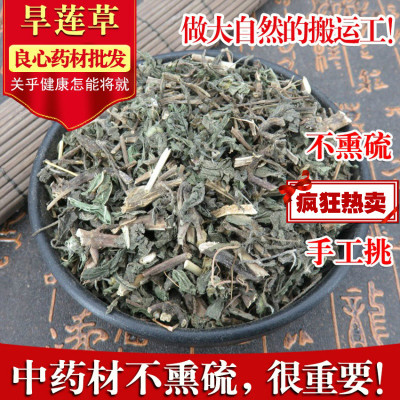 中新货旱莲草墨旱莲500克中草药店铺