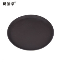 珑伽辛 钢化防滑托盘 圆形35cm/个