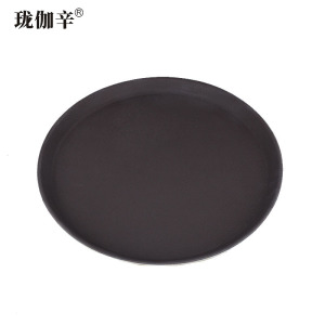 珑伽辛 钢化防滑托盘 圆形35cm/个