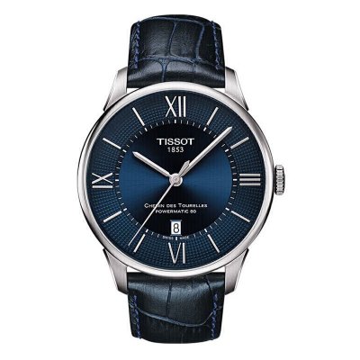 天梭(tissot)瑞士手表 杜鲁尔系列时尚腕表全国联保 皮带自动机械表男