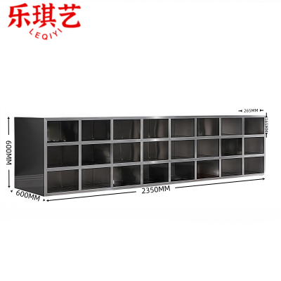 乐琪艺双面换鞋柜48格个