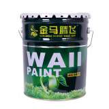 金马腾飞 外墙涂料 黄色-20kg 桶
