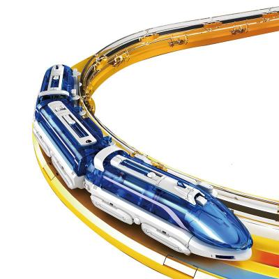 stem科学台湾宝工儿童diy模型磁悬浮列车动火车组装实验玩具 磁悬浮