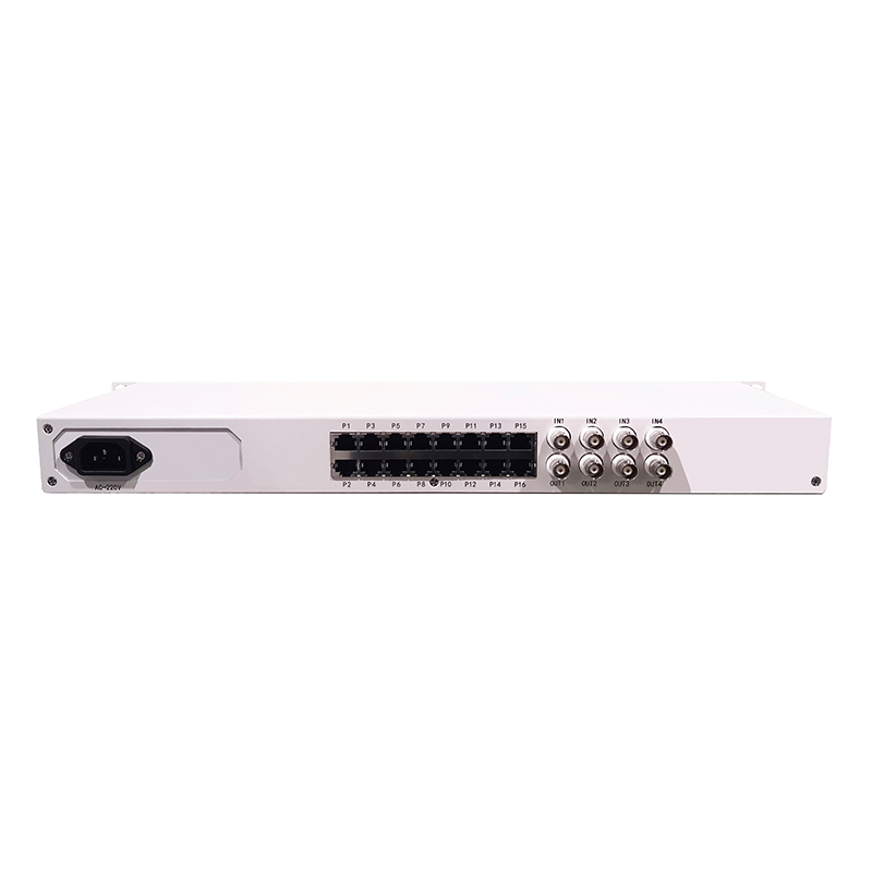 迪信光谱 4EI+4网络+16路电话光端机 OYD-16P-4FE-4EI 台