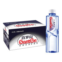 百岁山矿泉水348ml*24瓶会议饮用水整箱批发家庭办公清仓正品速