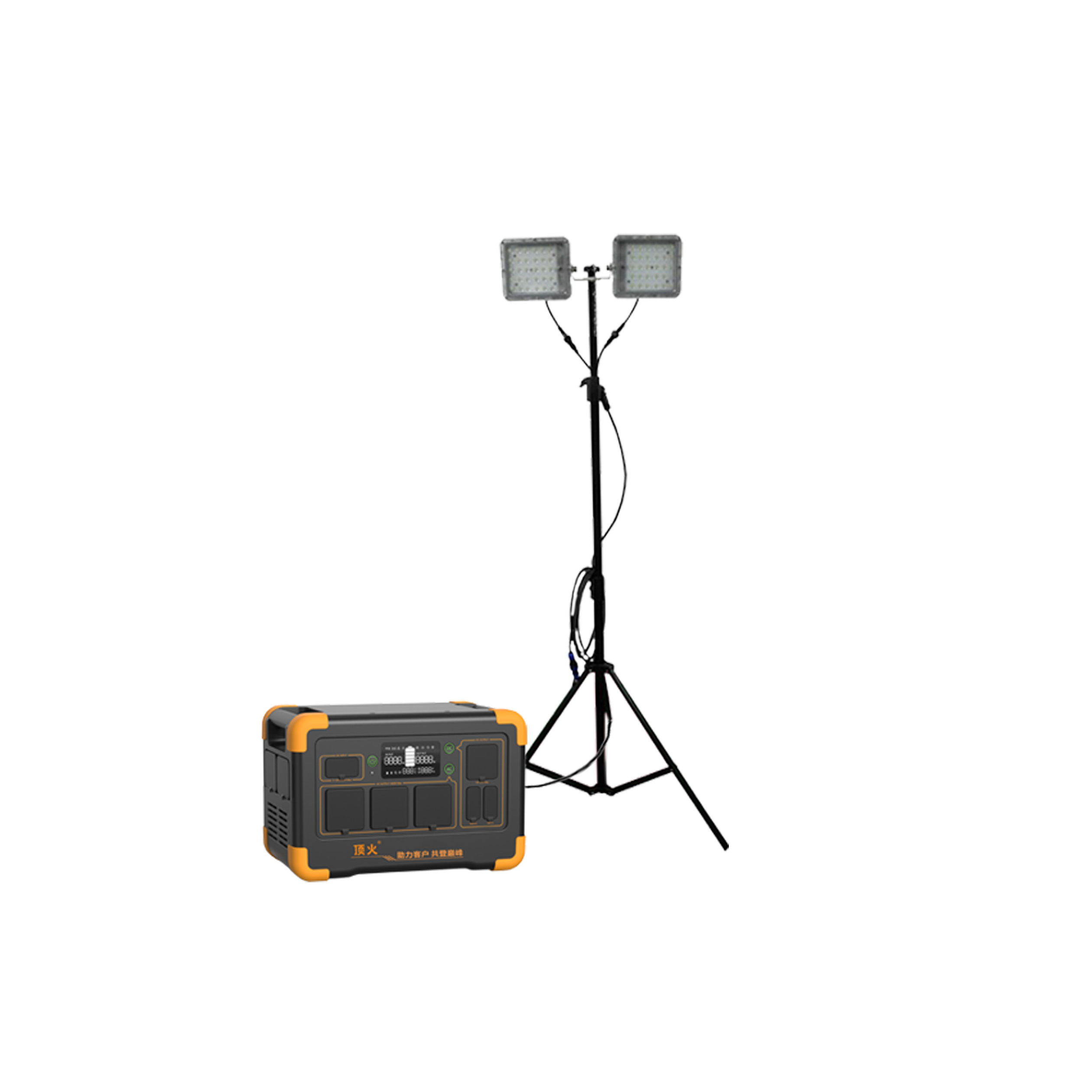 顶火 GMD2668C2 电压220V 功率2*50W 防护等级IP66 照明储能装置 计价单位:台 黑色