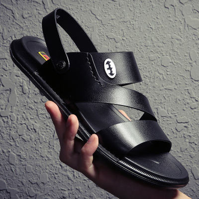 温州凉鞋男夏季新款休闲沙滩鞋男两用个性潮流凉拖鞋男式