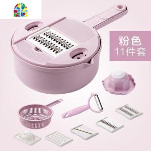 抱丝器 家用萝卜刨丝器 老式大号仿刀切丝器卷心菜挂土豆皮防刮手 FENGHOU 粉色U