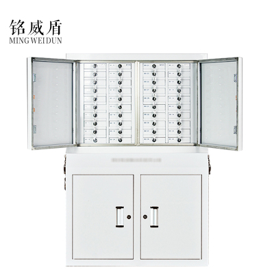 铭威盾手机信号考场会议室专用手机柜电子产品存放柜寄存柜带锁组合款40格300*776*1165