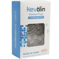 柯菲林(kevolin)FT-R45T RJ45网络水晶头8P8C (100颗/盒)
