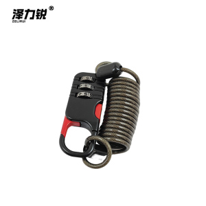 泽力锐 钢丝绳密码锁(三位密码)ZKL1003 把