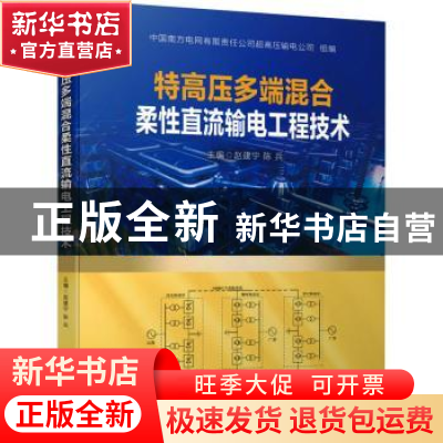 正版 特高压多端混合柔性直流输电工程技术 赵建宁,陈兵 机械工业