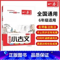 [语文]小古文 小学六年级 [正版]2024新版 小学语文小古文六年级上下册人教版小学生必背古诗词文言文阅读理解同步练习