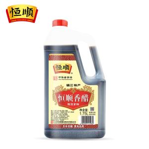 中华特色镇江馆 恒顺香醋1.75L桶酿造食醋 镇江特产香醋 调味品 炒菜凉拌家庭装 1桶GJ