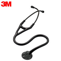 3M听诊器Littmann大师级心脏专科单面成人儿童听诊器医生专用2161限定全黑版