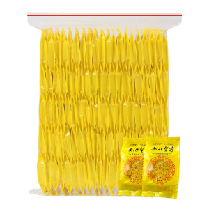 痴福 金丝皇菊大朵菊花茶一朵一杯黄菊大花茶可搭配枸杞红枣袋装100朵 菊花茶